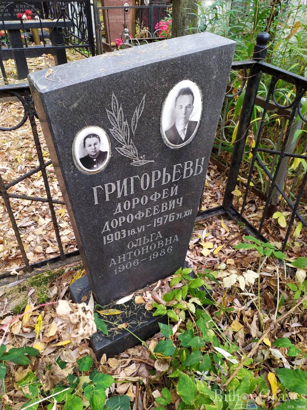 Григорьев Дорофей Дорофеевич