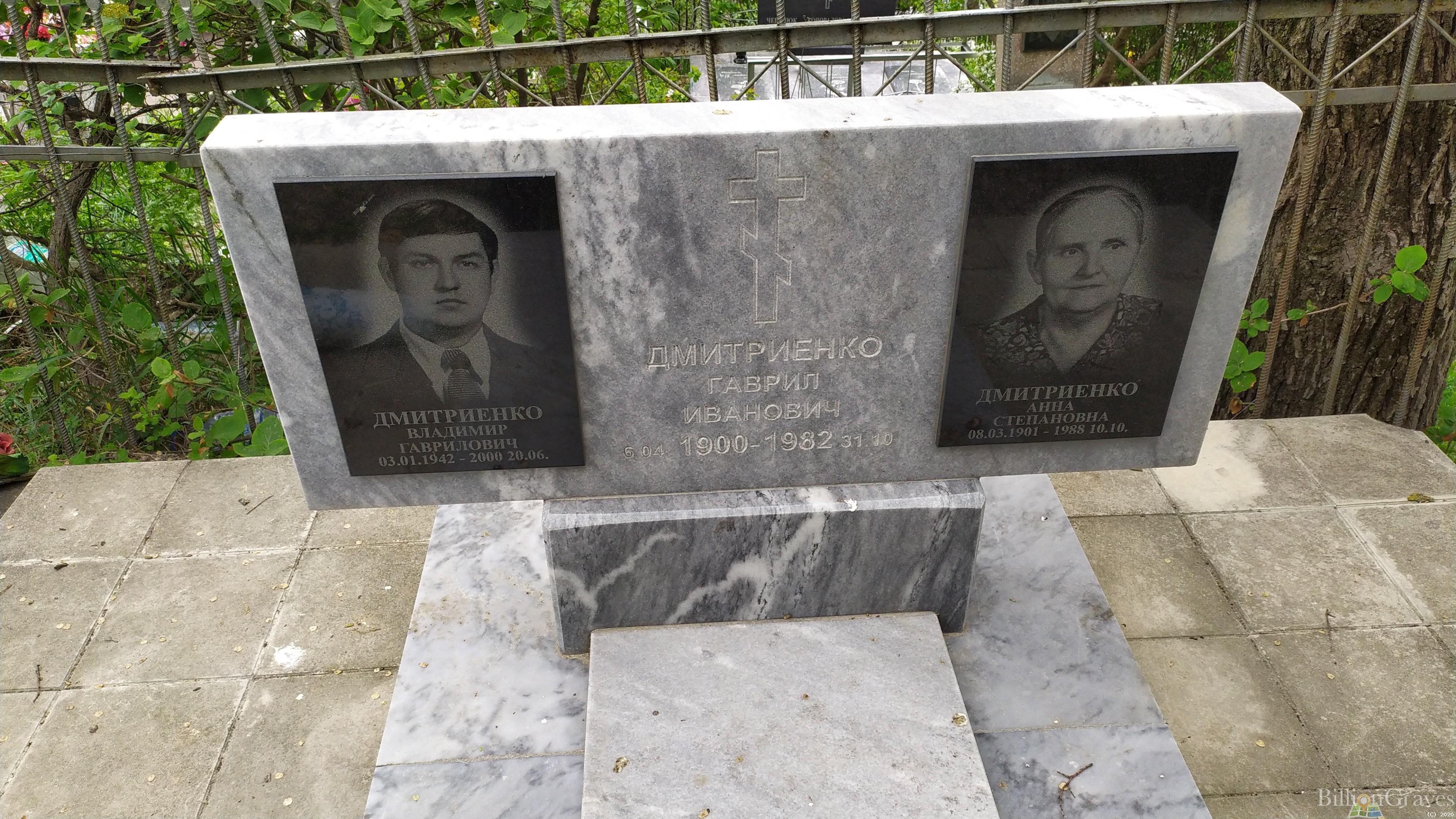 Дмитриенко Анна Степановна