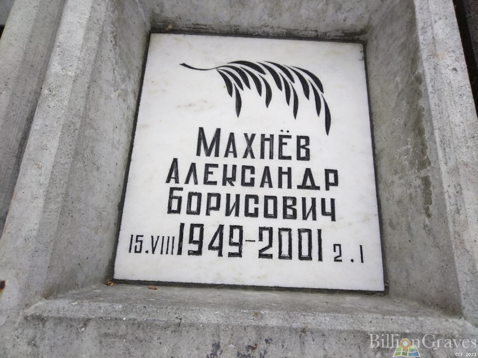 Махнёв Александр Борисович