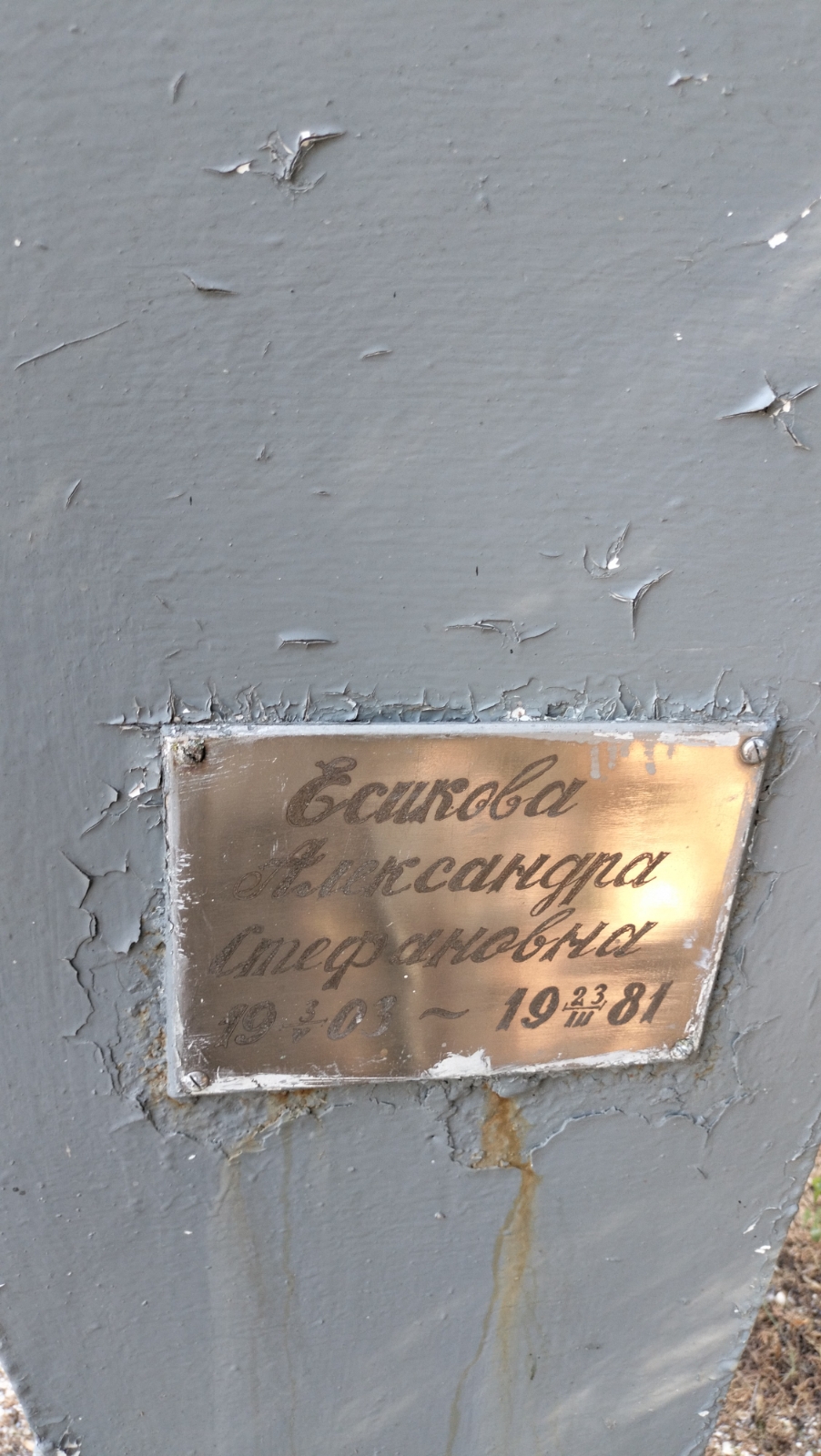 Есикова Александра Стефановна
