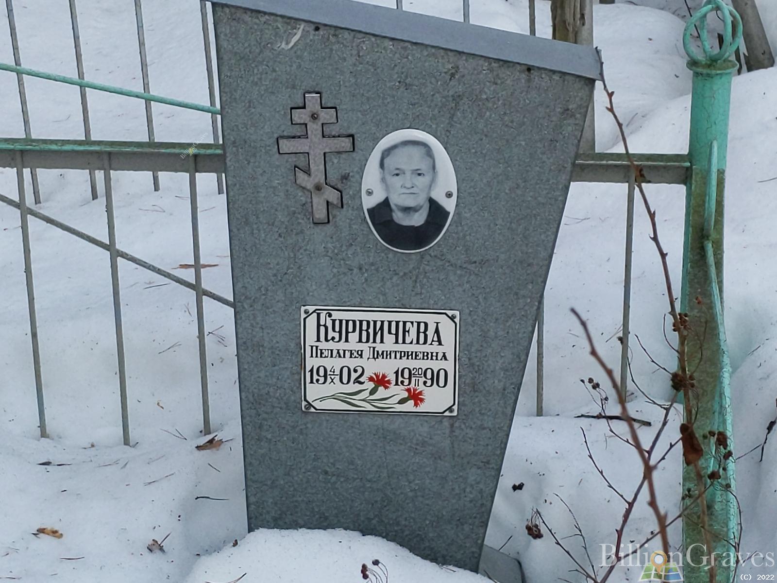 Курвичева Пелагея Дмитриевна