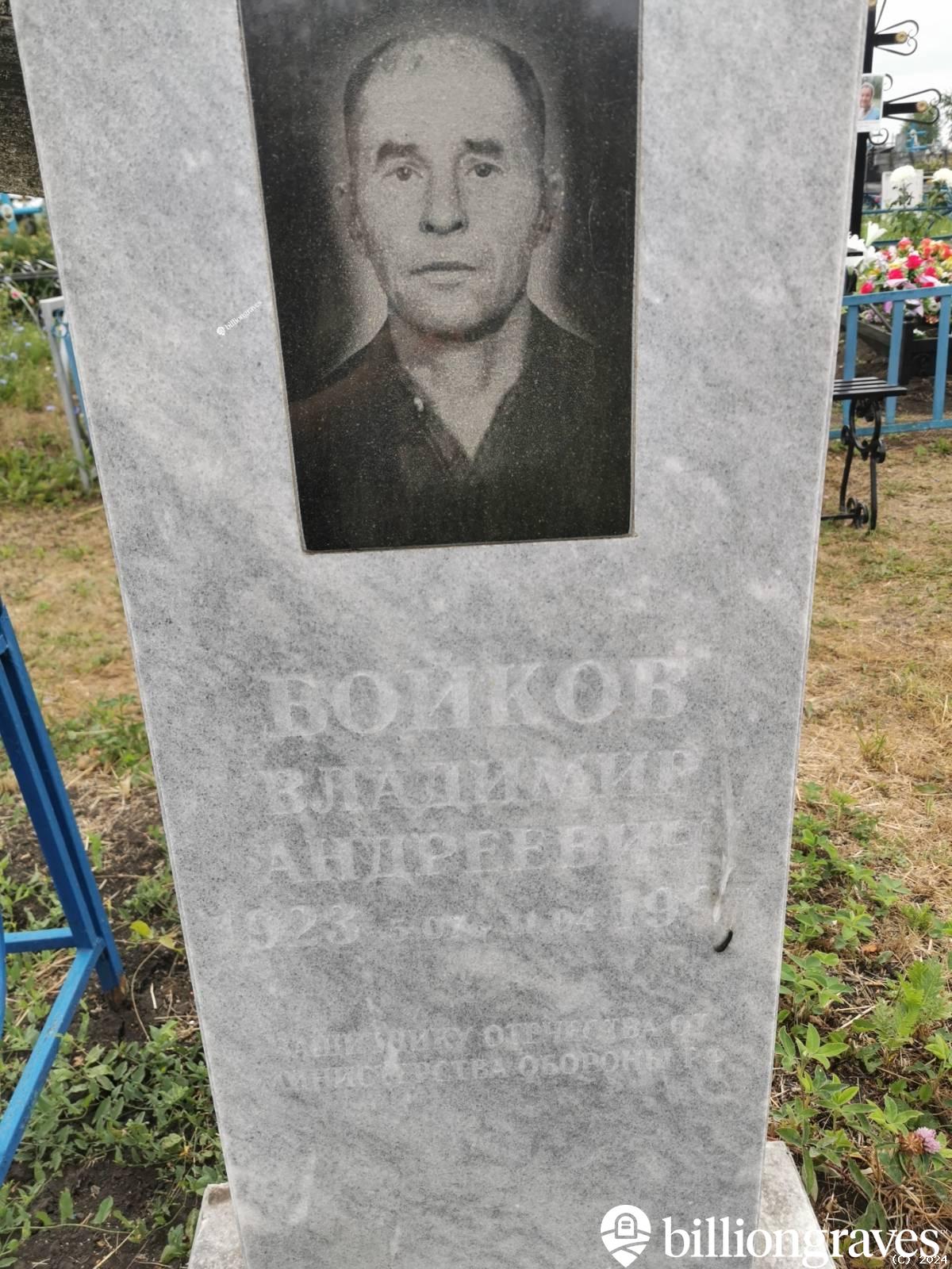 Бойков Владимир Андреевич