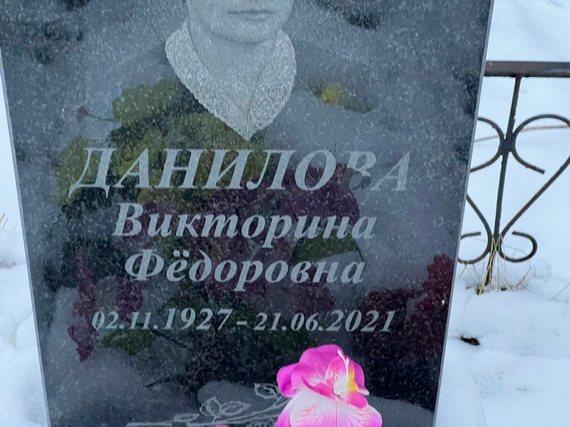 Викторина Данилова Федоровна
