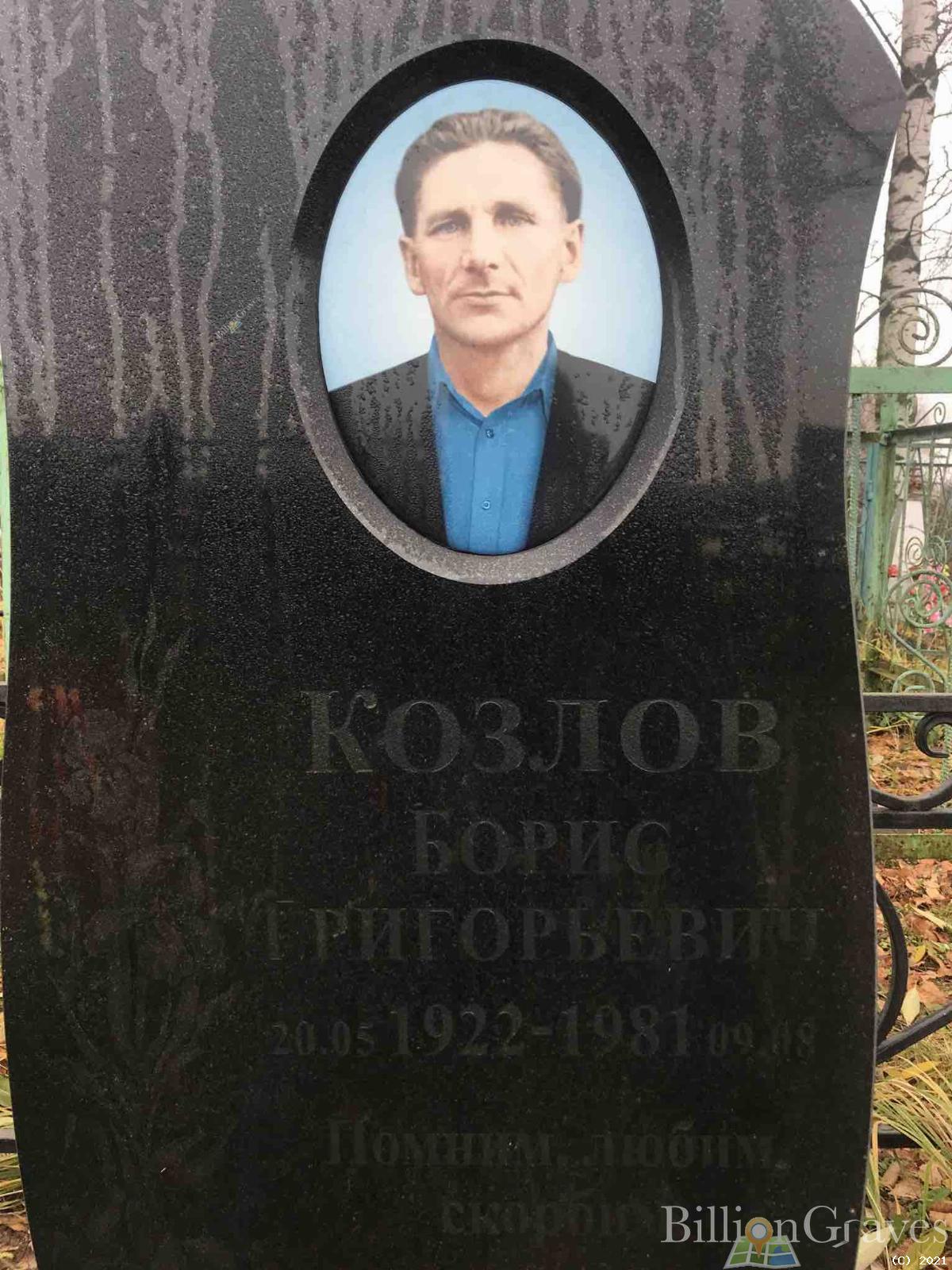 Козлов Борис Григорьевич