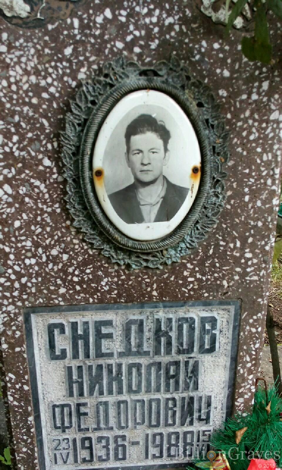 Снедков Николай Федорович