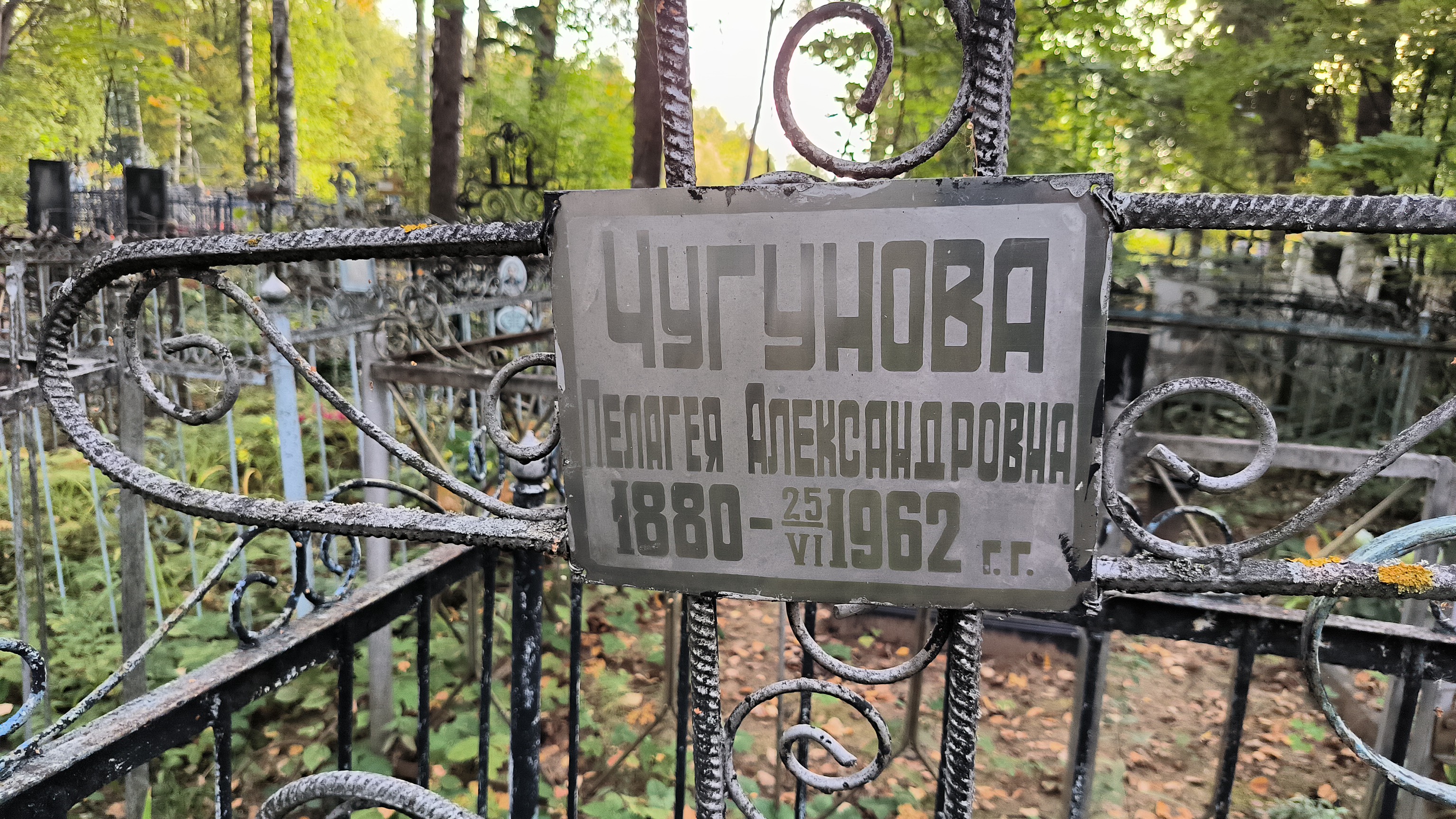 Чугунова Александра Никифоровна