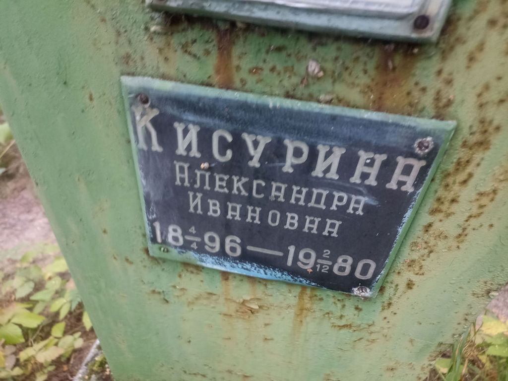 Кисурина Александра Ивановна