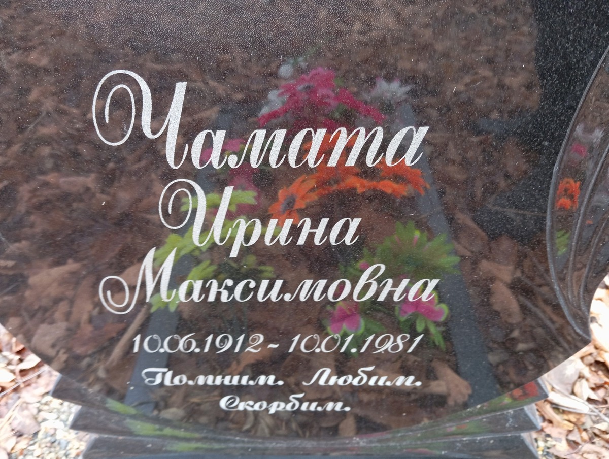 Чамата Ирина Сасимовна