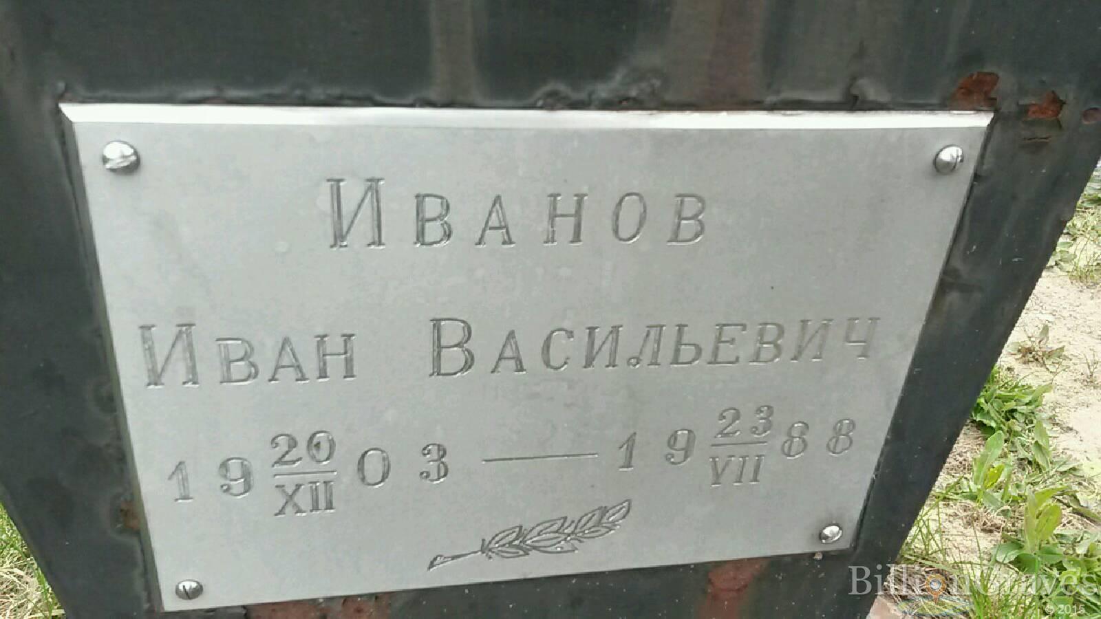 иванов иван васильевич