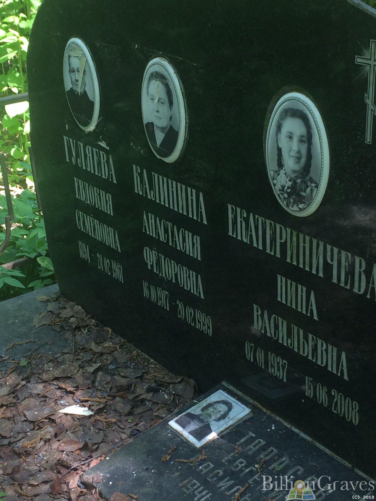 екатериничева нина васильевна