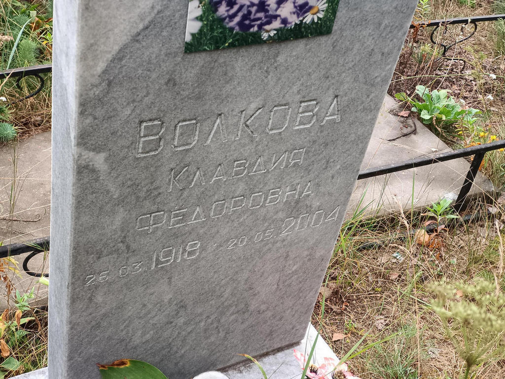 Волкова Клавдия Федоровна