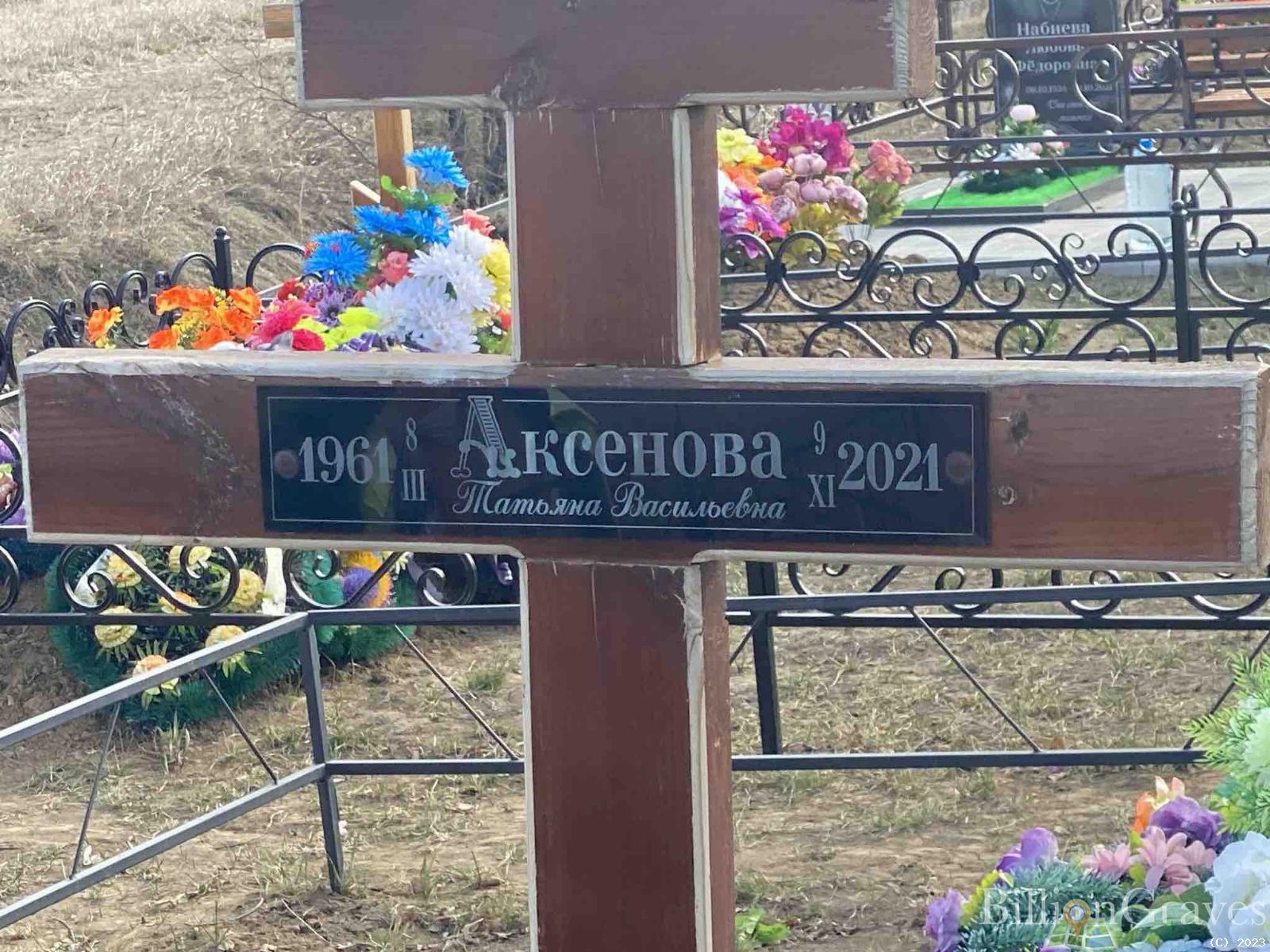 Аксенова Татьяна Васильевна