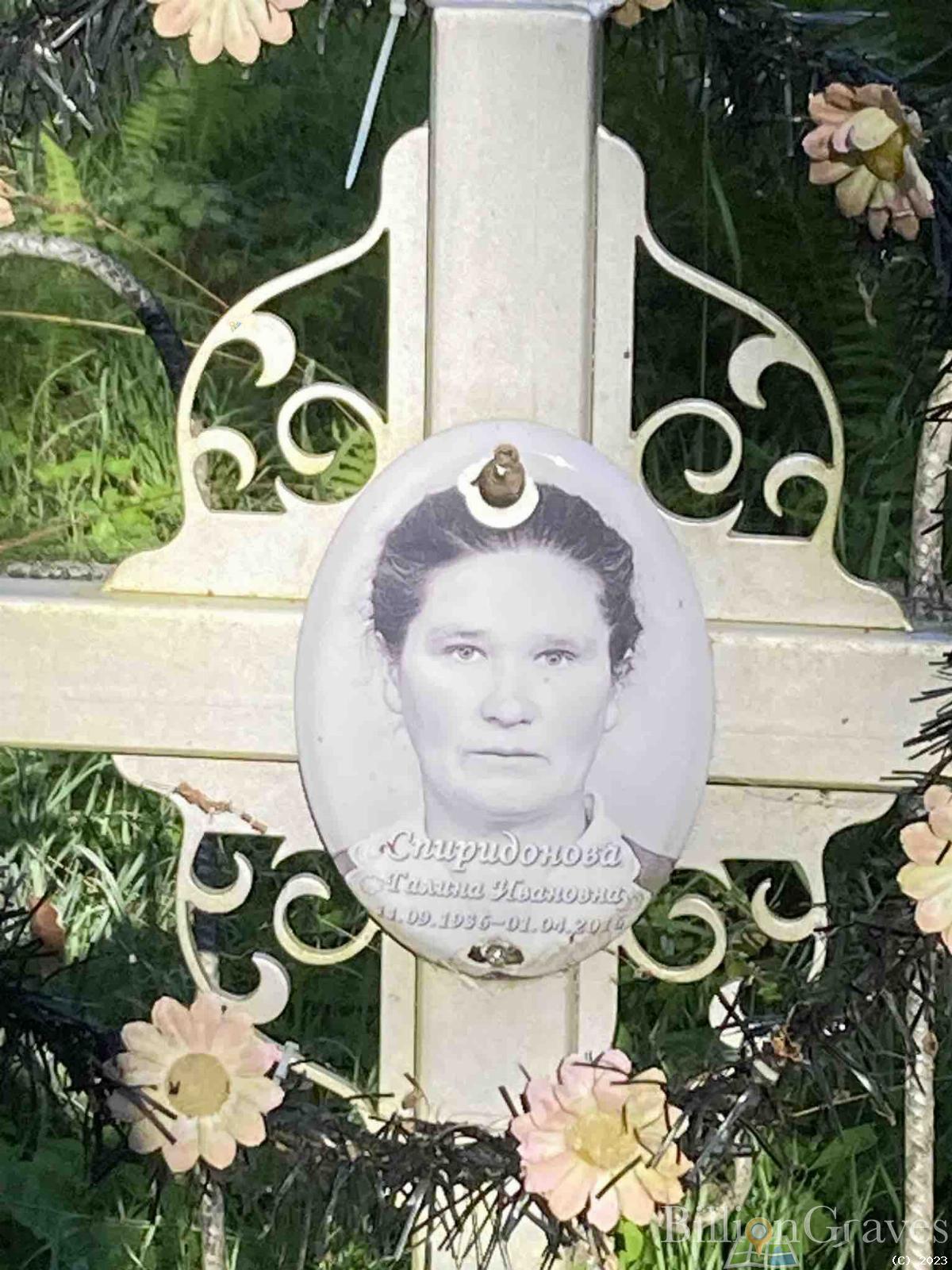 Спиридонова Татьяна Ивановна
