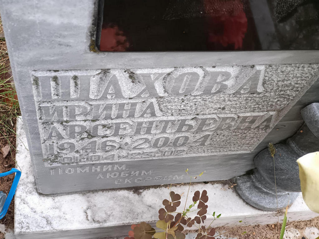 Шахова Ирина Арсентьевна