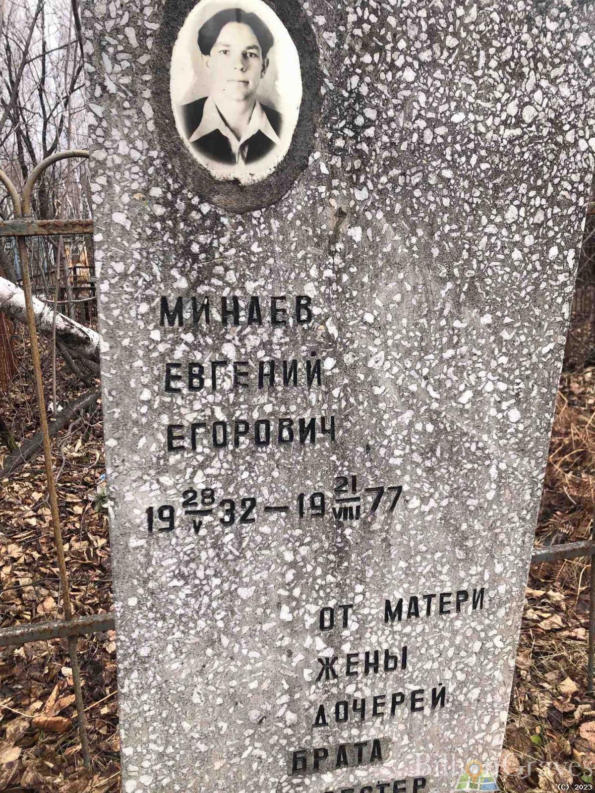 Минаев Евгений Егорович