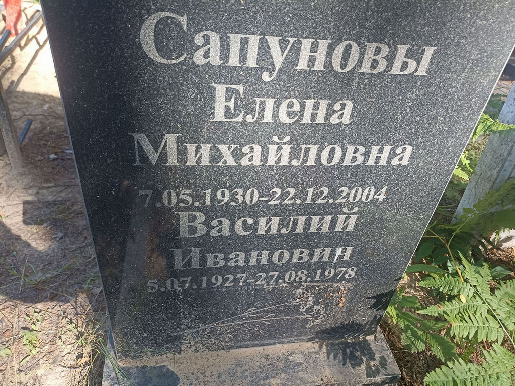 Сапунова Елена Михайловна