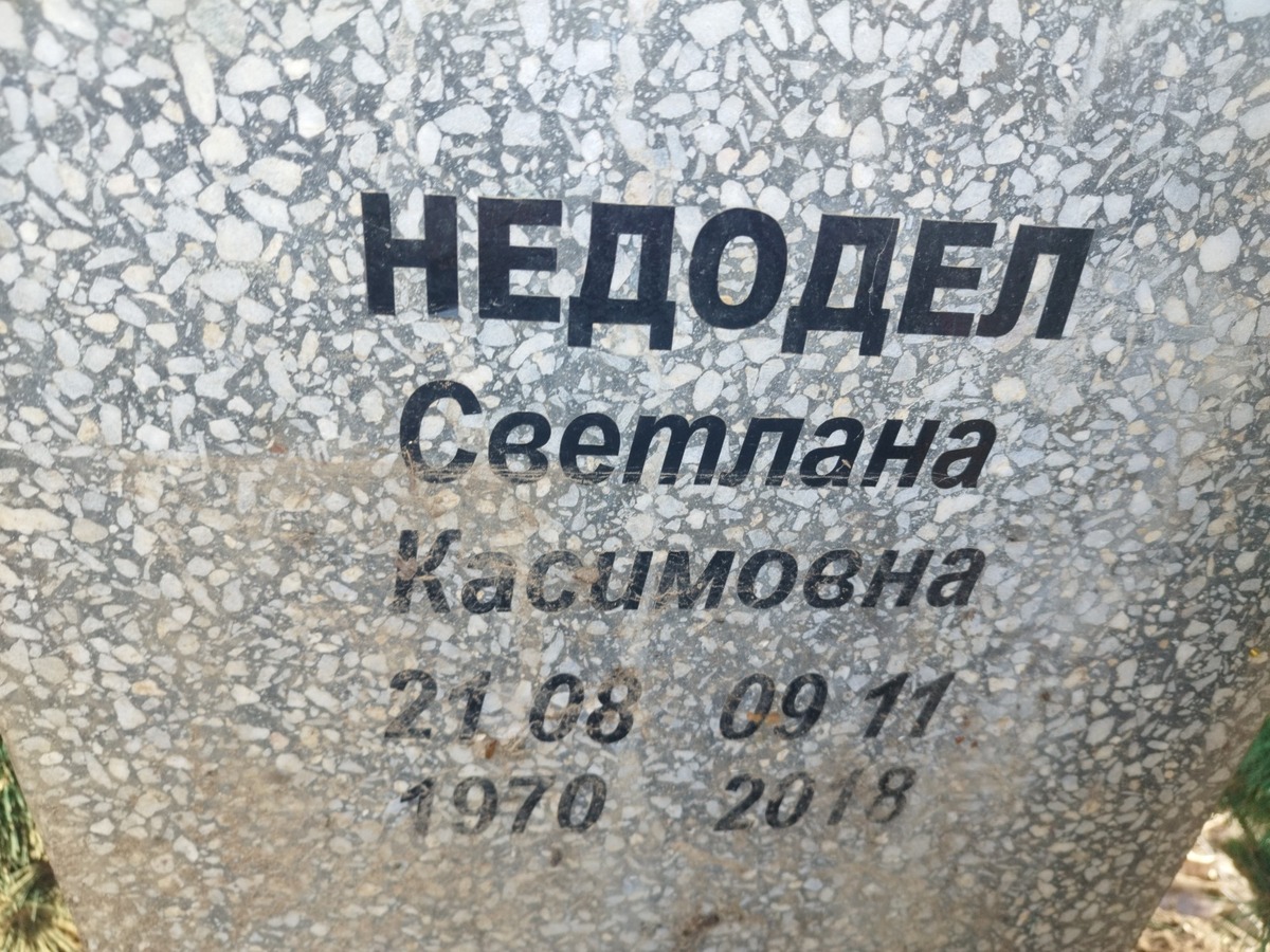 Недодел Светлана Касимовна