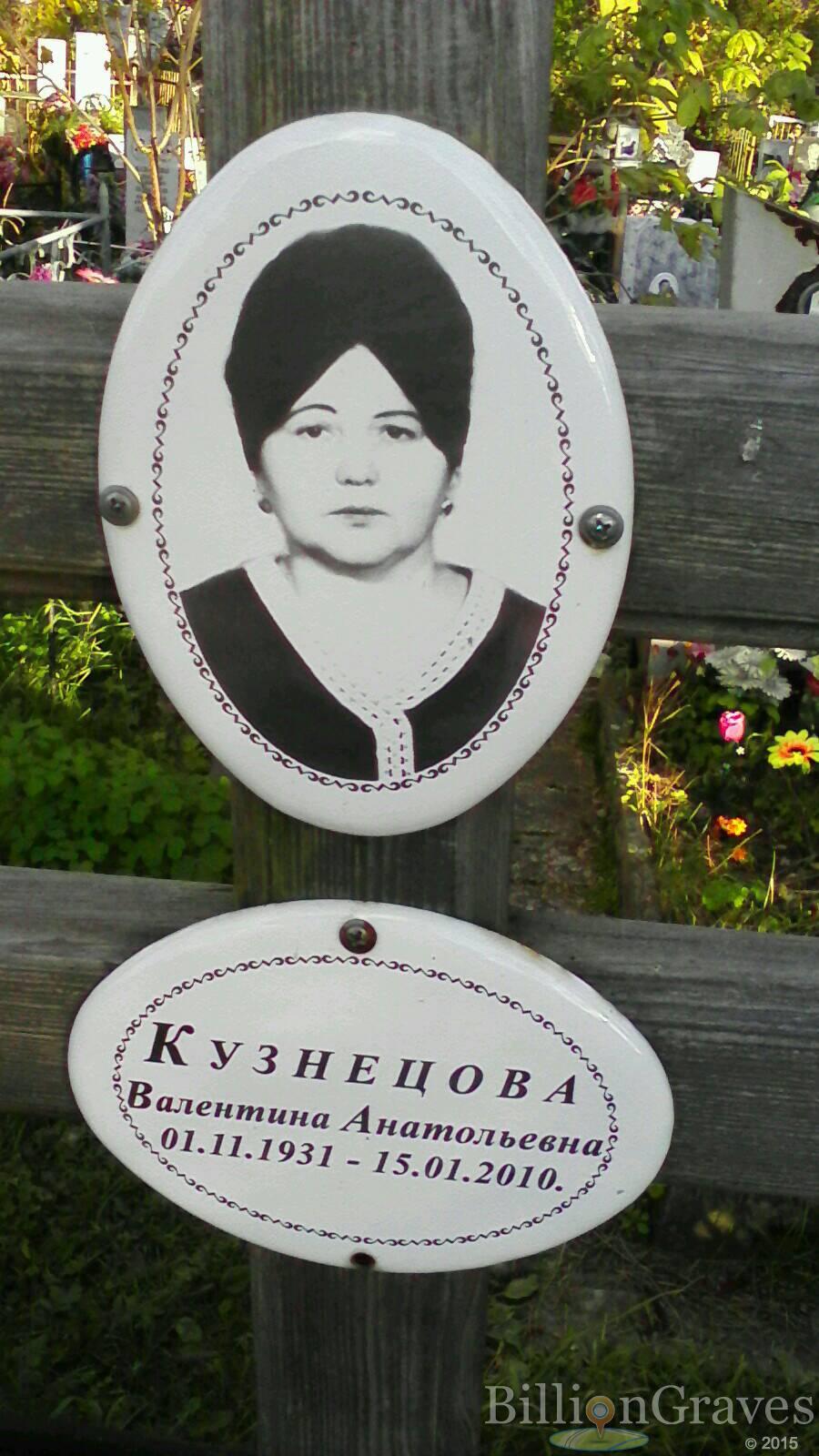 Кузнецова Валентина Анатольевна