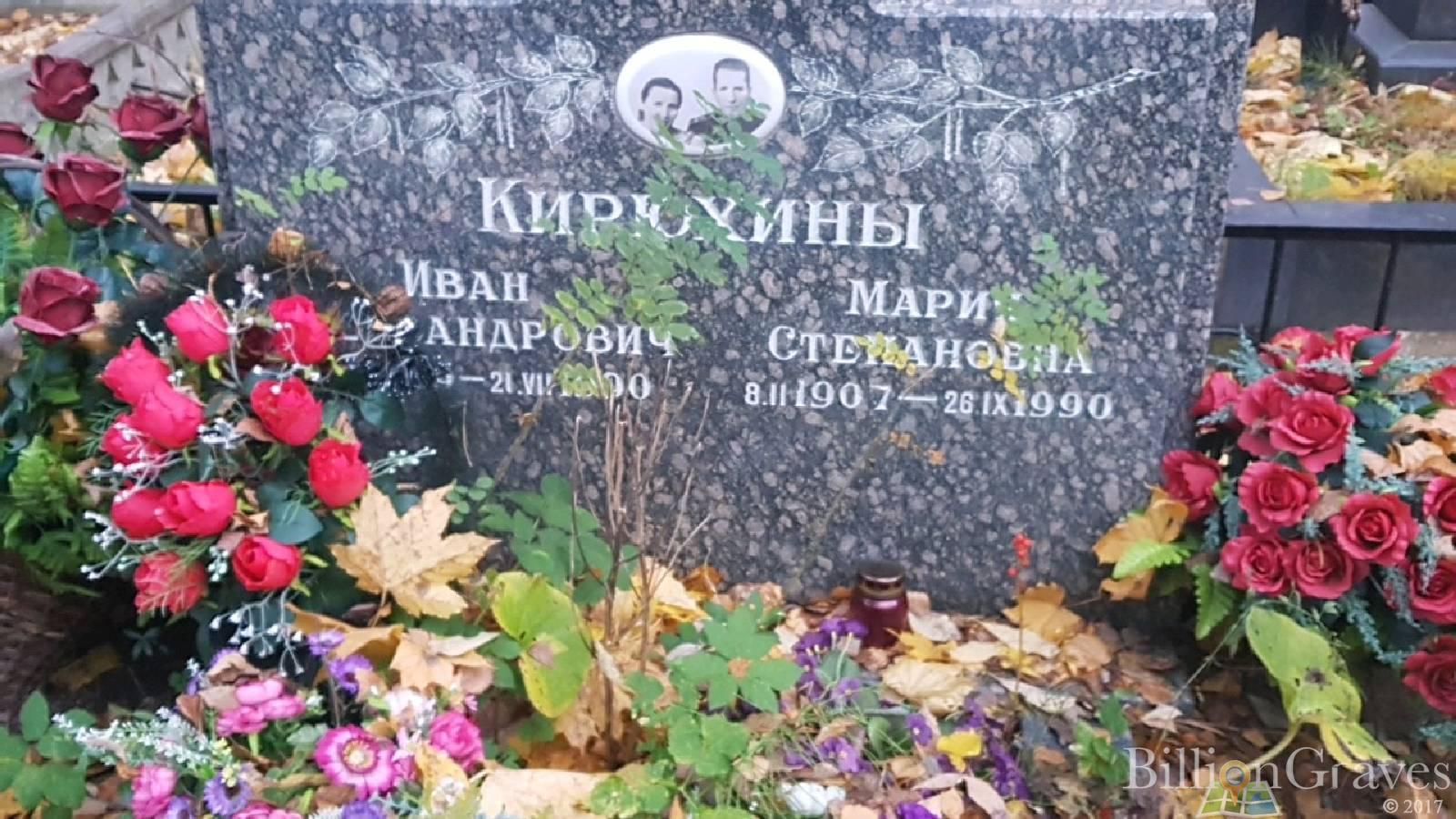 Кирюхина Мария Степановна