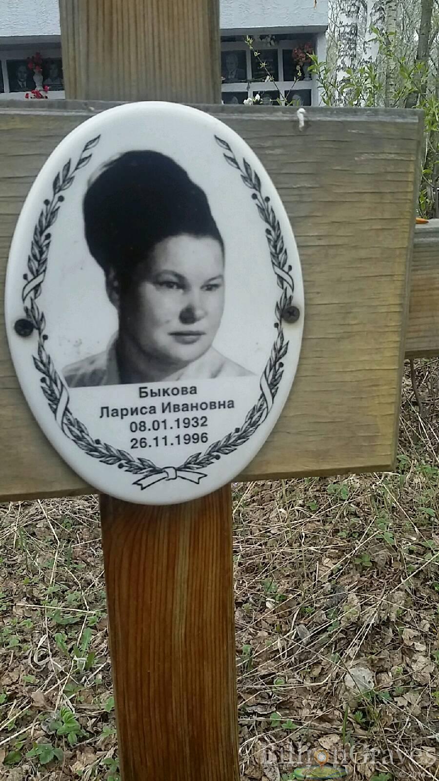 Быкова Лариса Ивановна