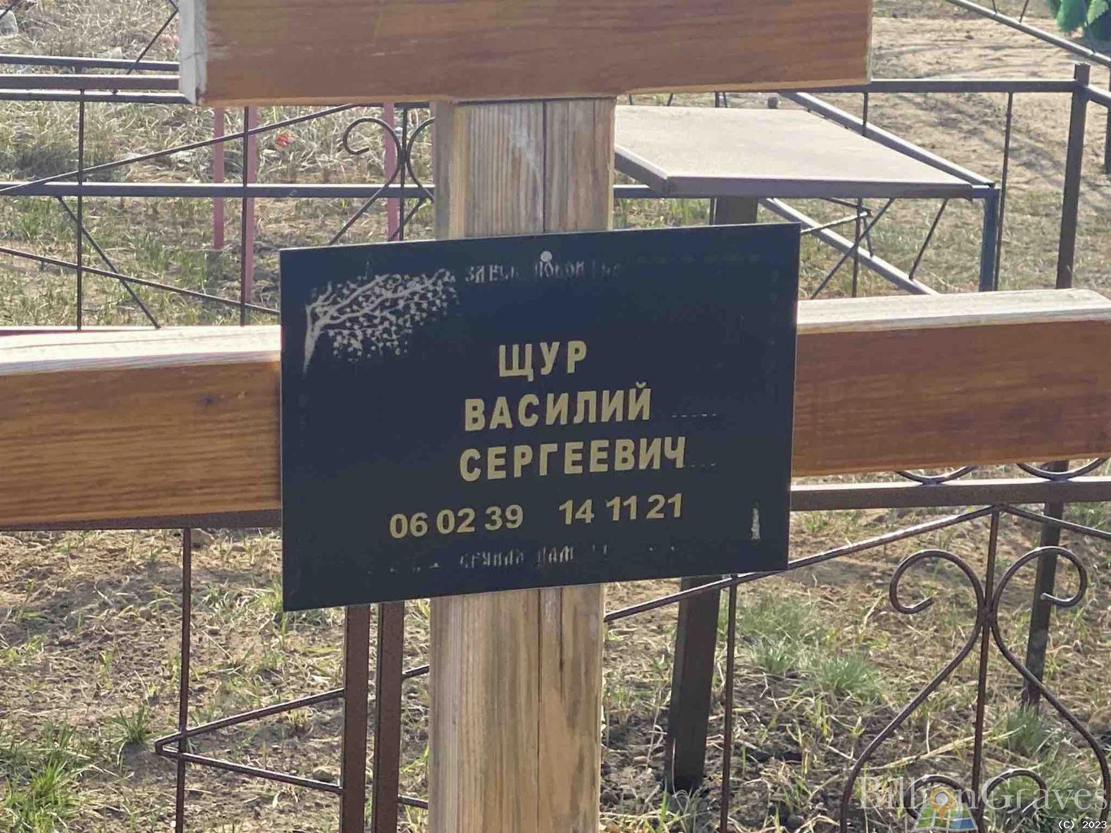 Щур Василий Сергеевич
