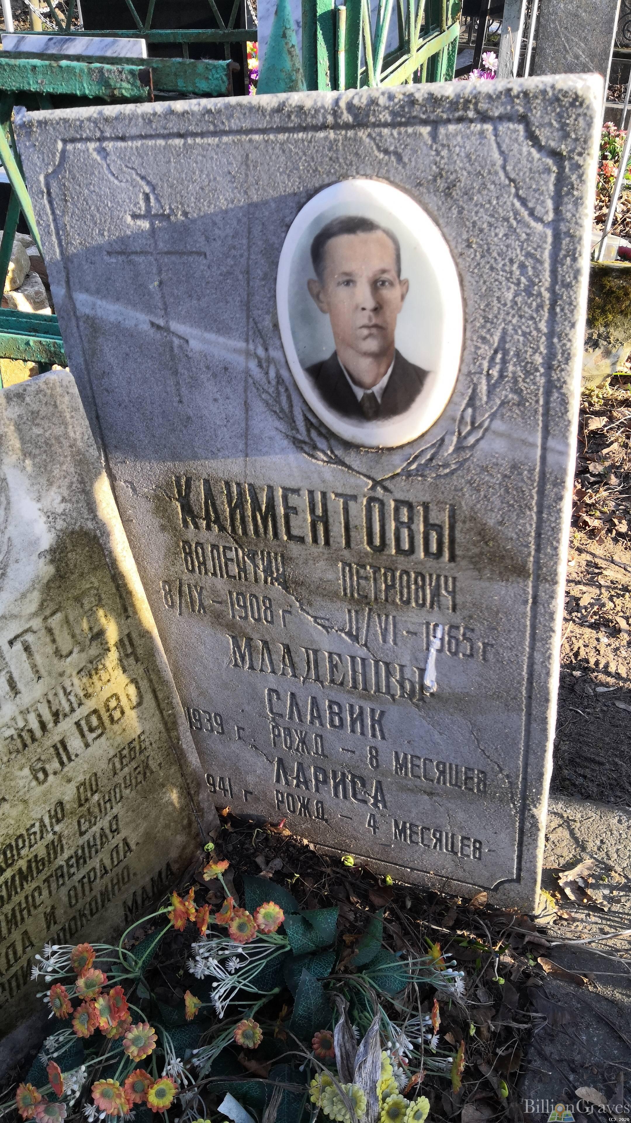 Каиментов Валентин Петрович