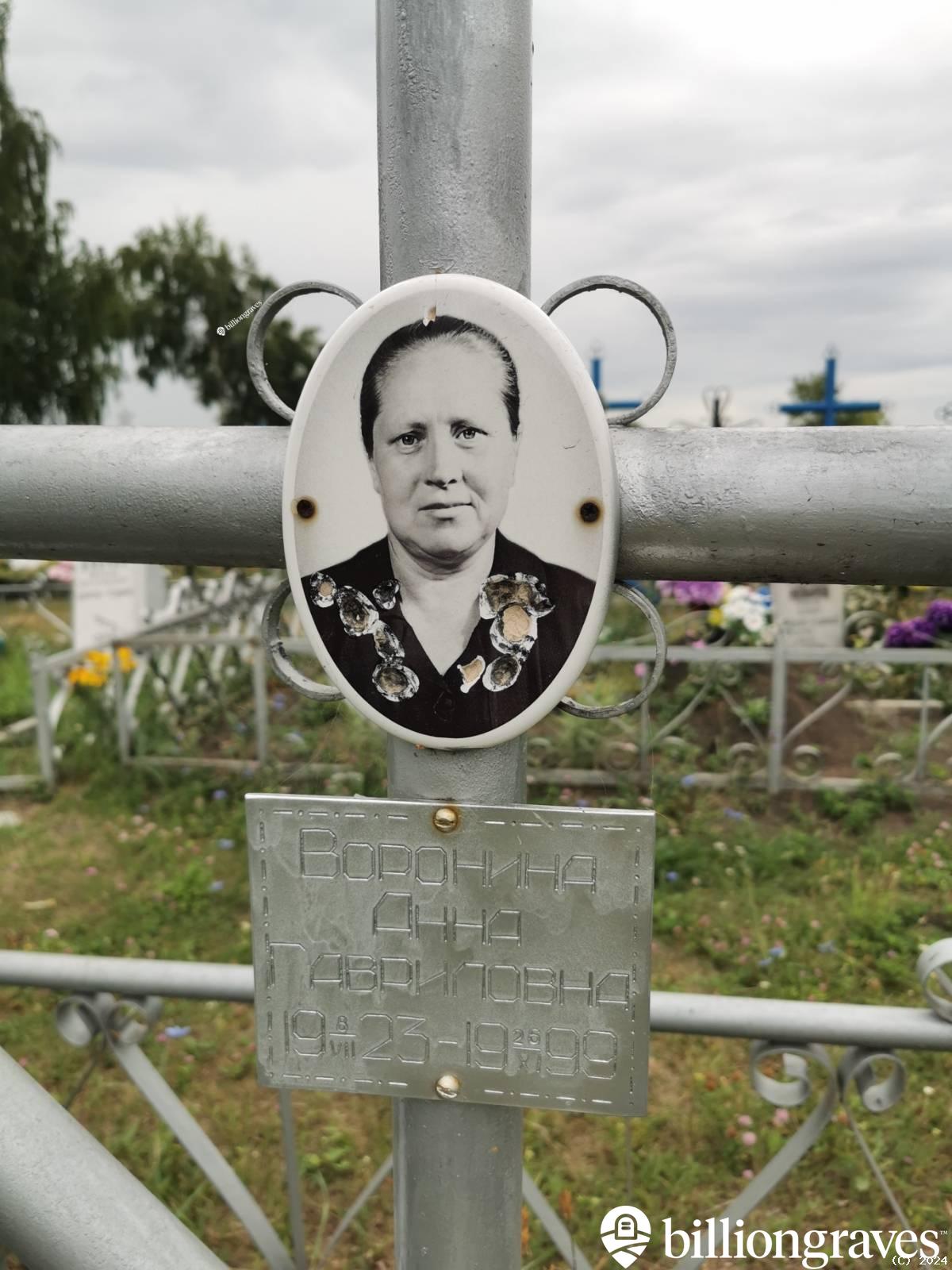 Воронина Анна Гавриловна