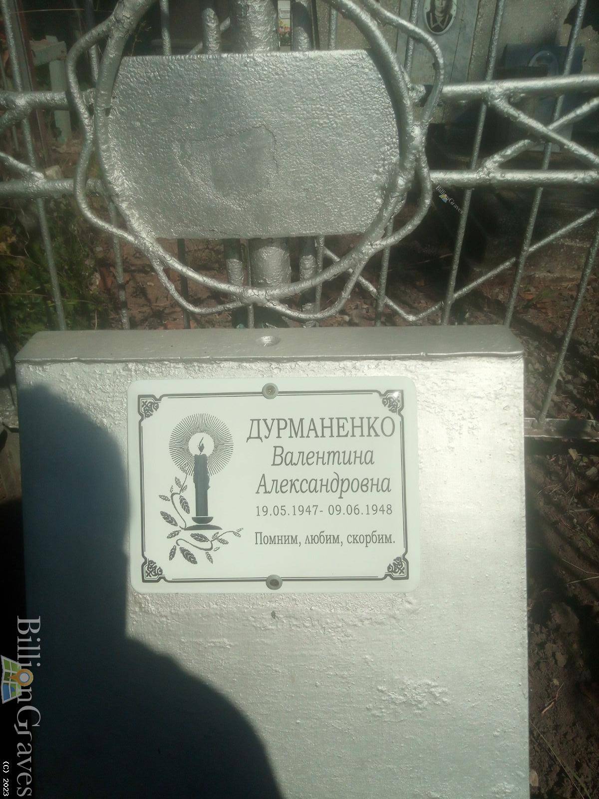 Дурманенко Валентина Александровна