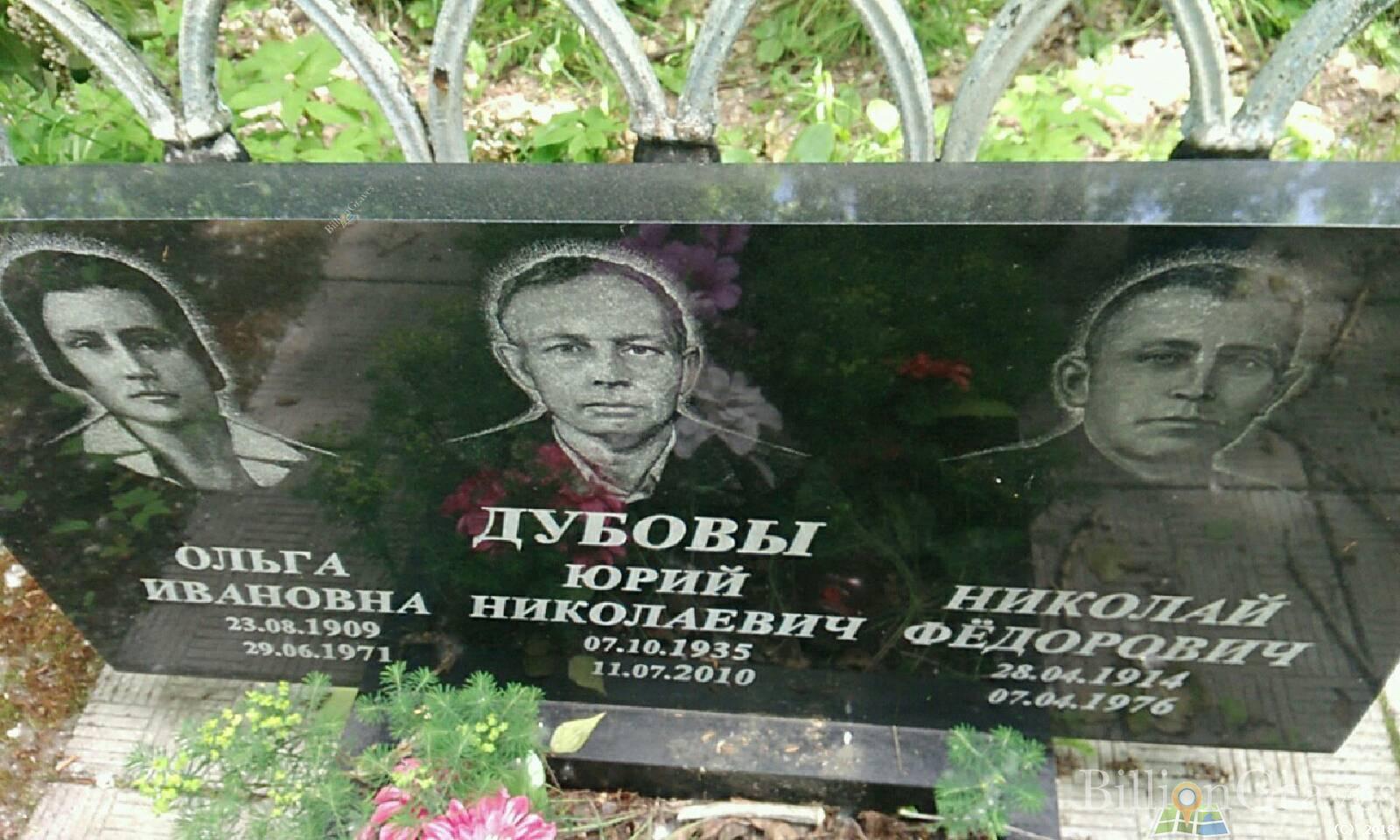 Дубов Николай Фёдорович