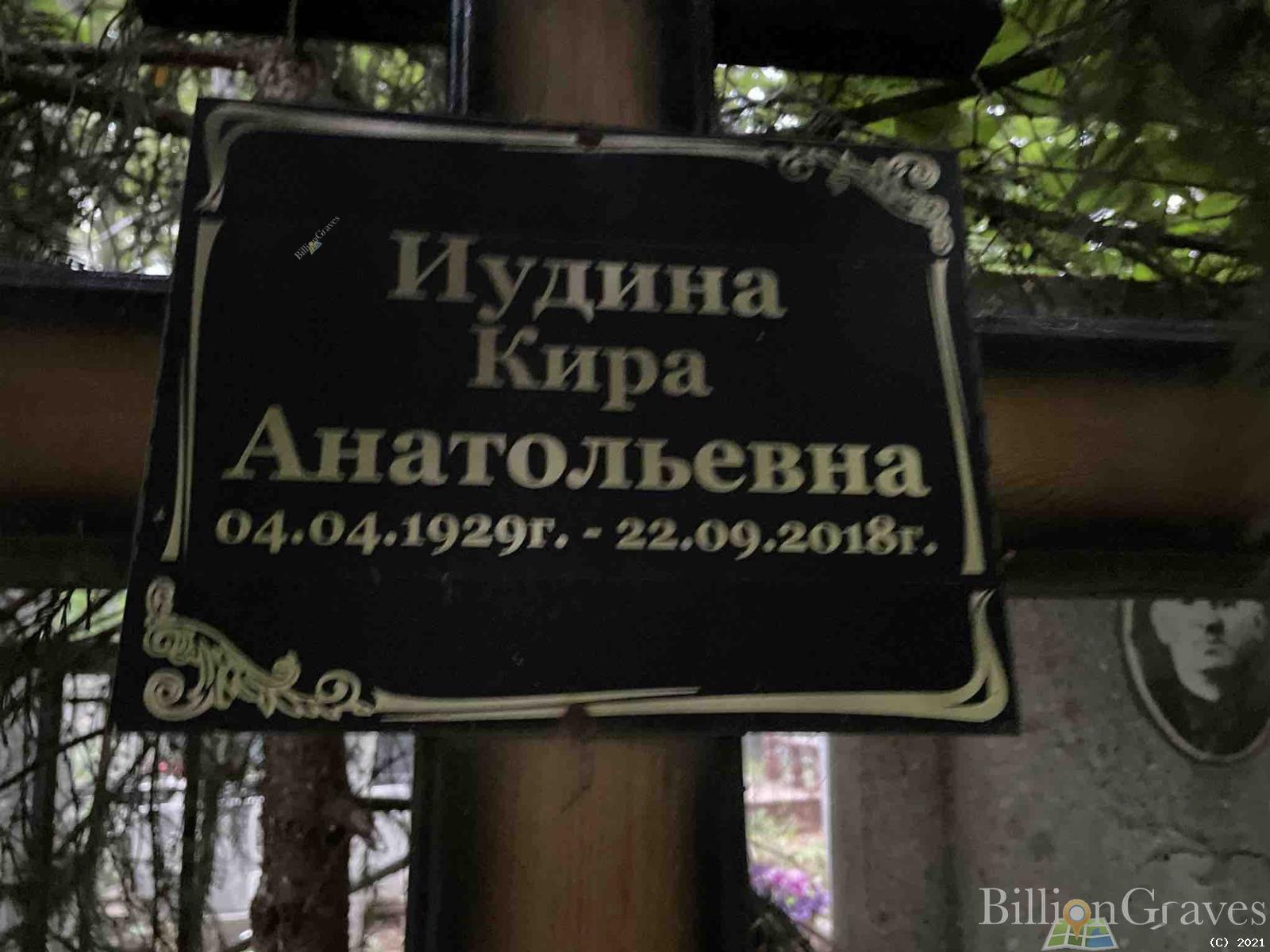 Иудина Кира Анатольевна