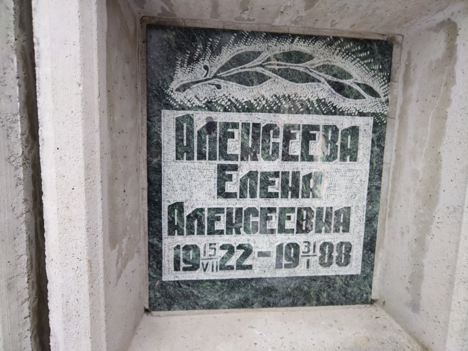 Алексеева Елена Алексеевна