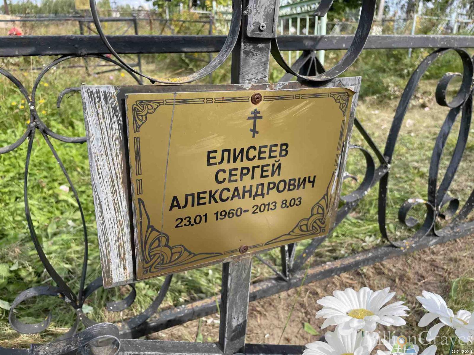 Елисеев Сергей Александрович