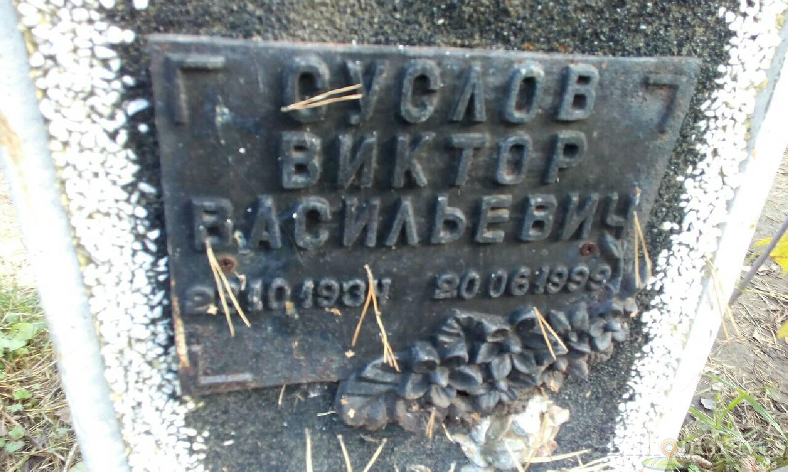 Суслов Виктор Васильевич