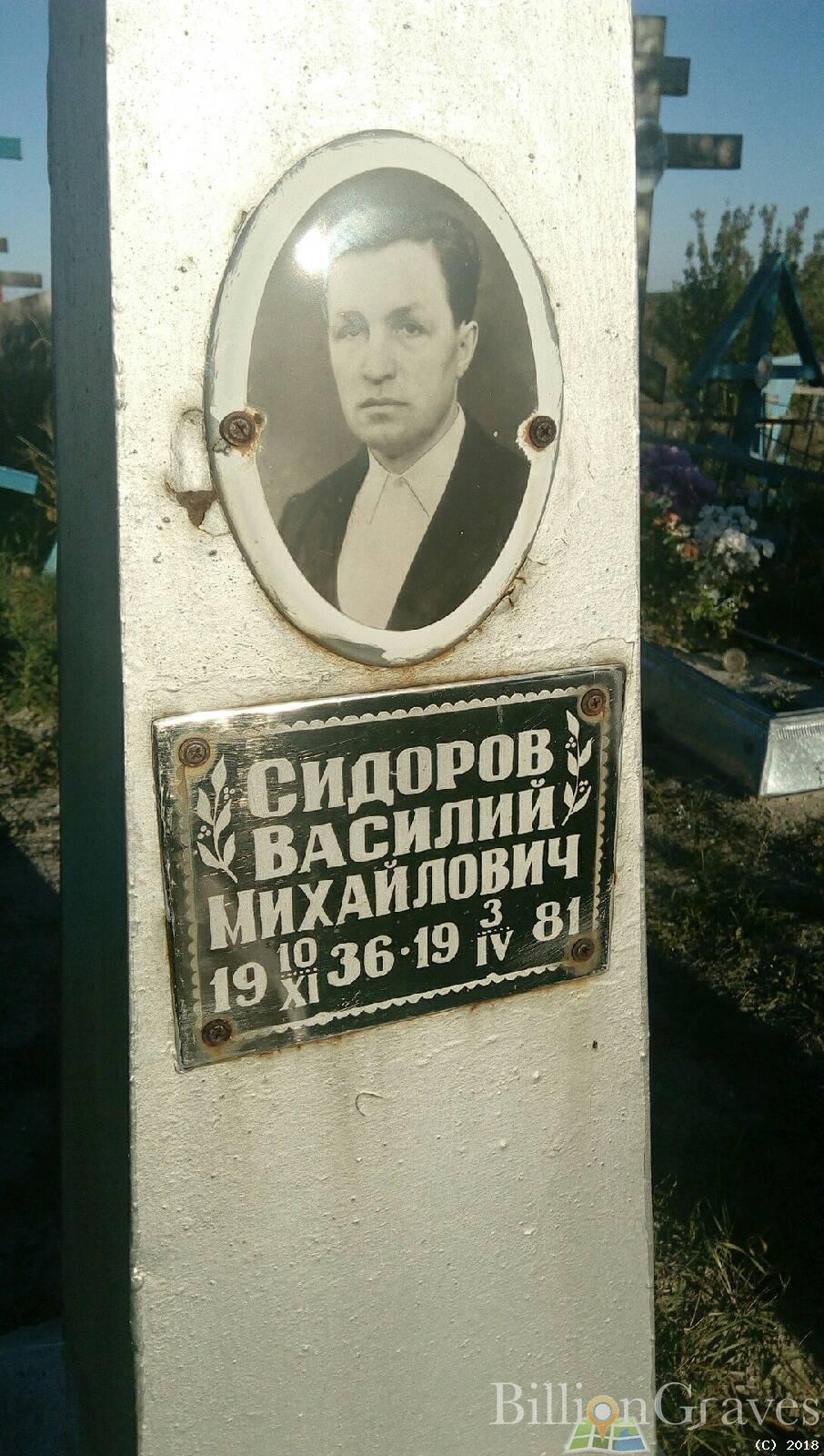 Сидоров Василий Михайлович