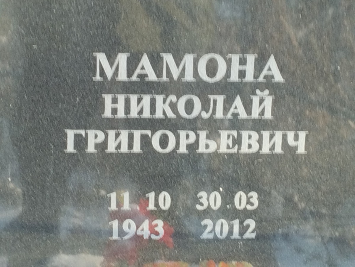 Мамона Николай Григорьевич