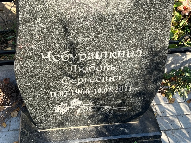Чебурашкина
