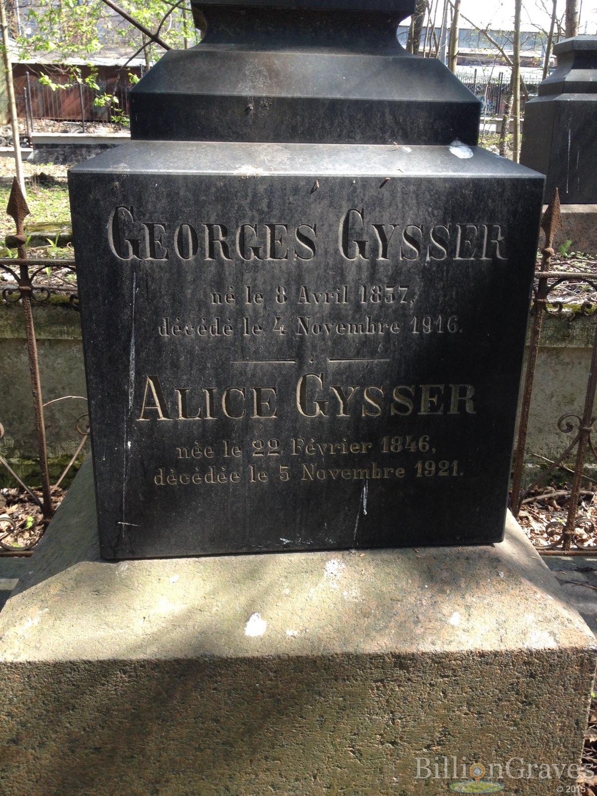 Gysser Alice Henriette