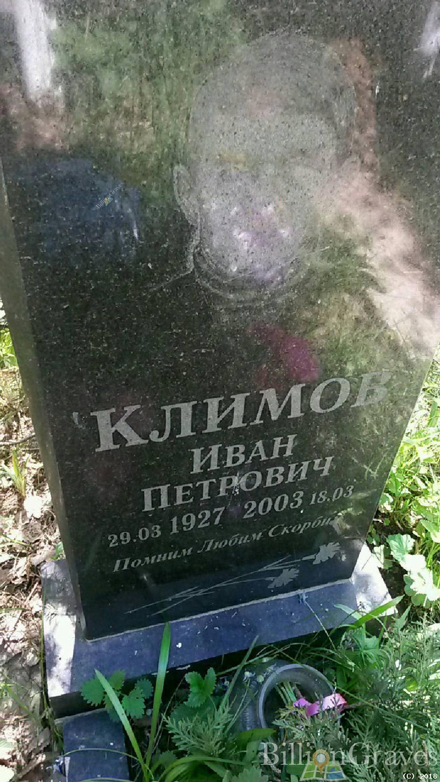Климов Иван Петрович
