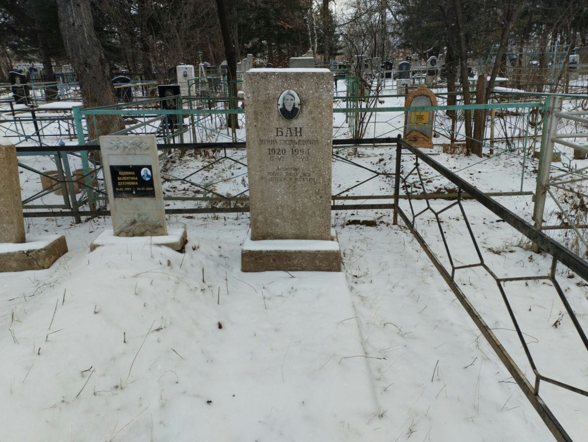 Бан Ирина Емельяновна