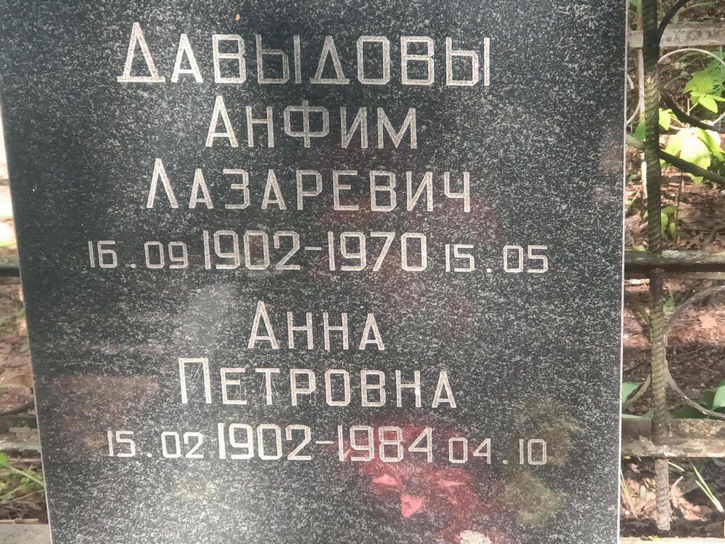 Давыдова Анна Петровна