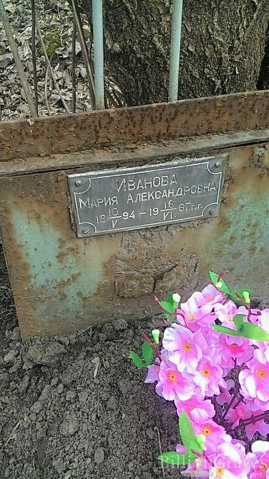 Иванова Мария Александровна