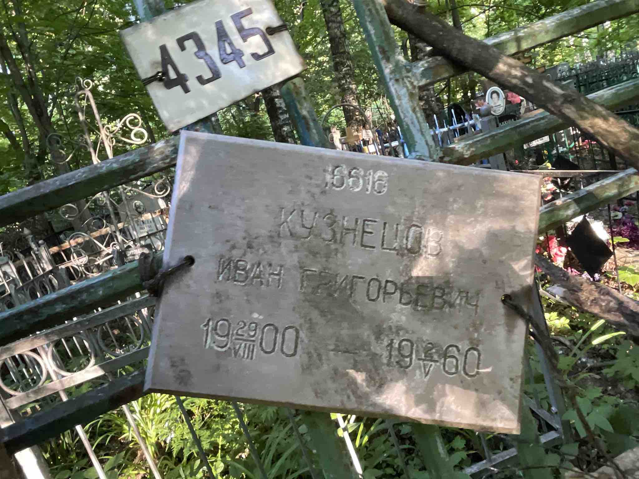 Кузнецов Иван Григорьевич