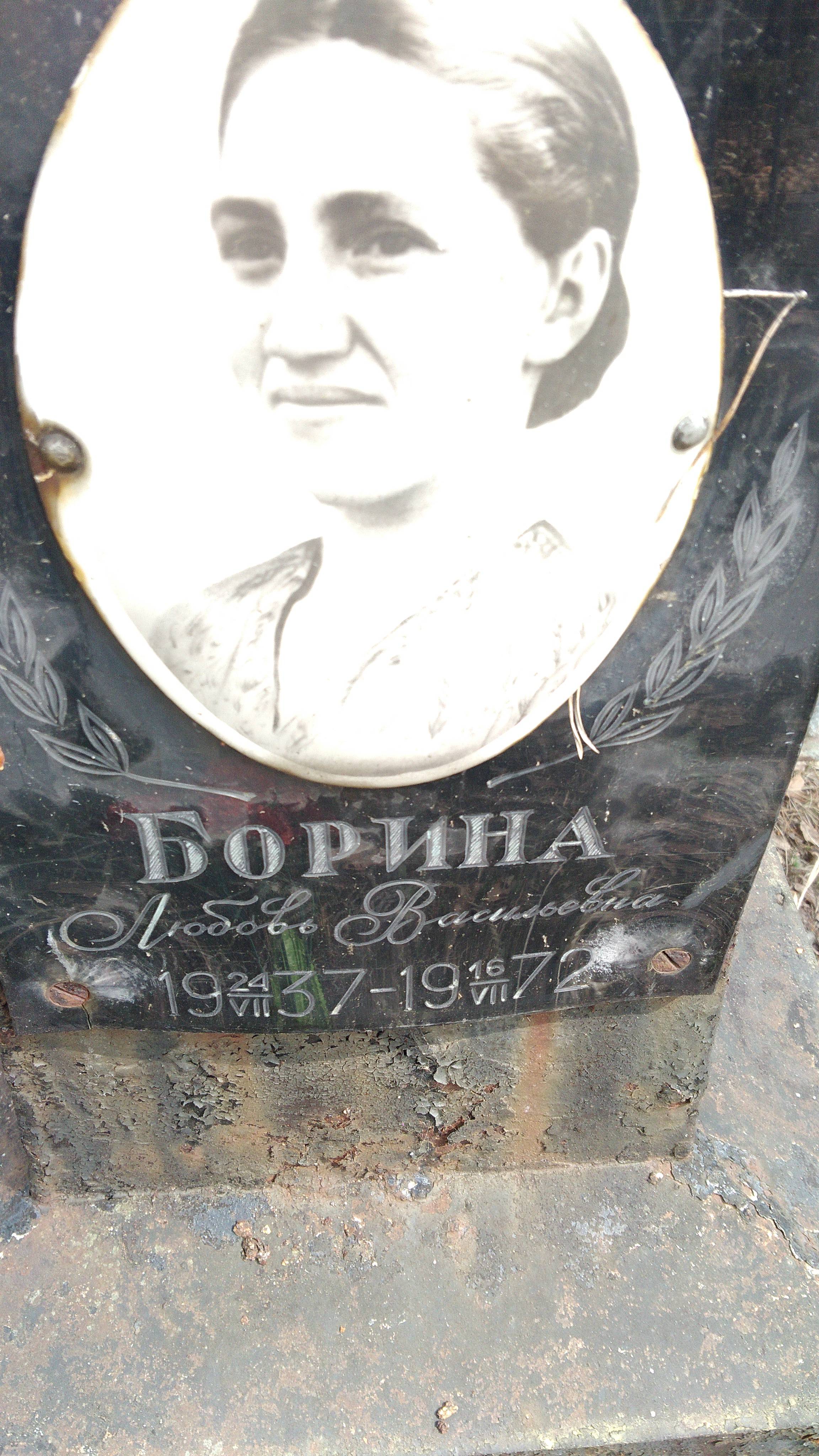 Борина Любовь Васильевна
