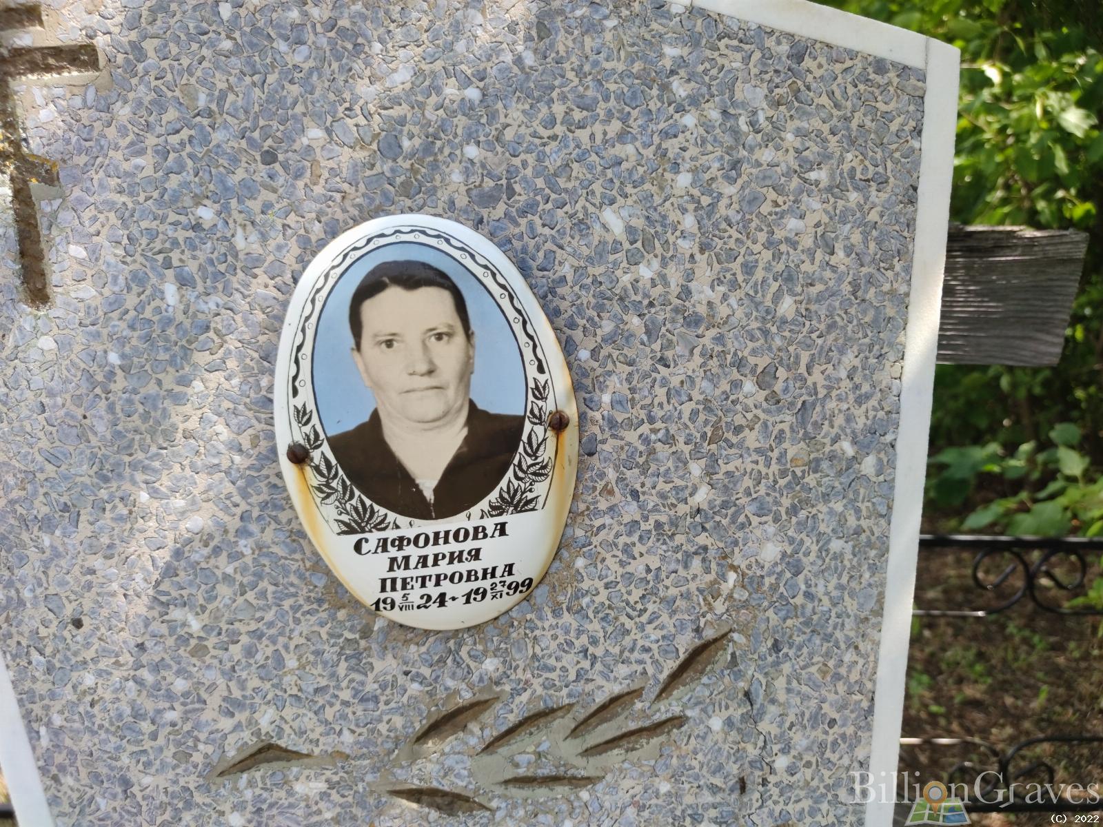 Сафонова Мария Петровна