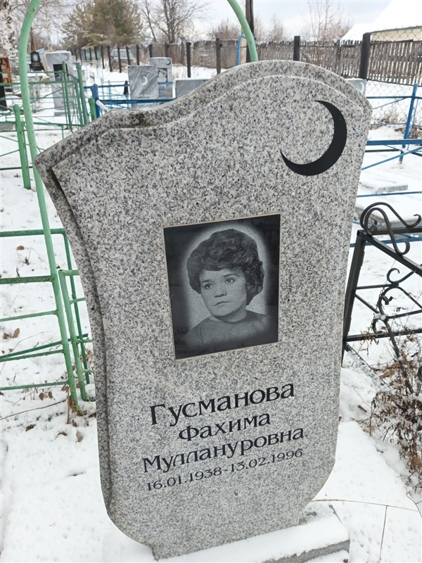 Гусманова Фахима Муллануровна
