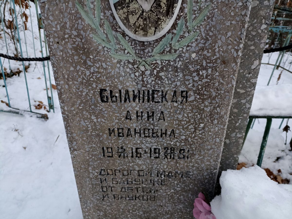 Былинская Анна Ивановна