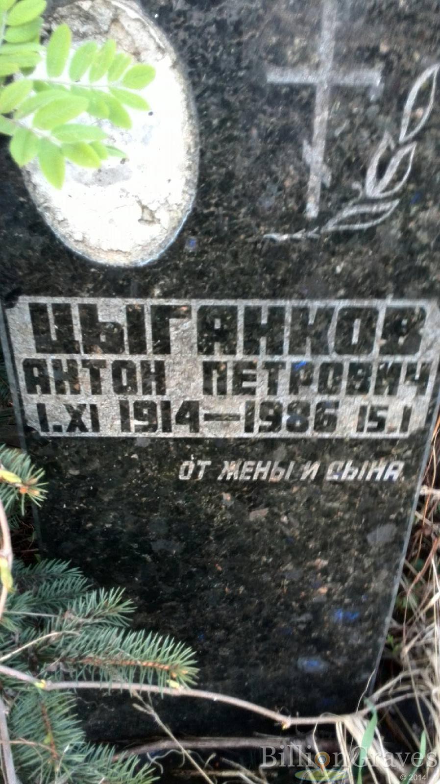Цыганков Антон Петрович