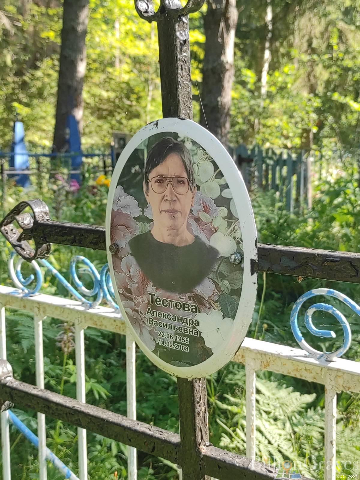 Тестова Александра Васильевна