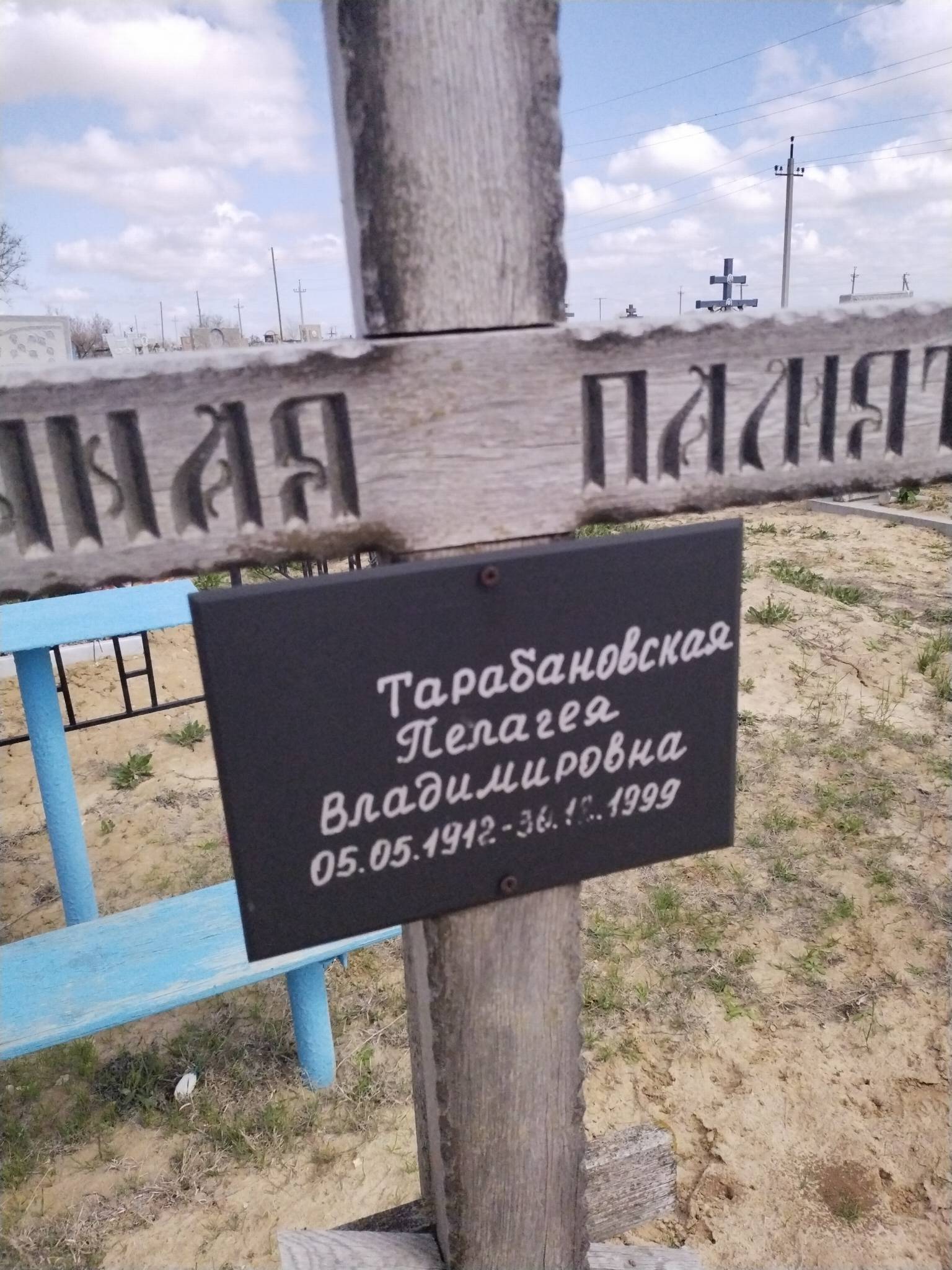 Тарабановская Пелагея Владимировна