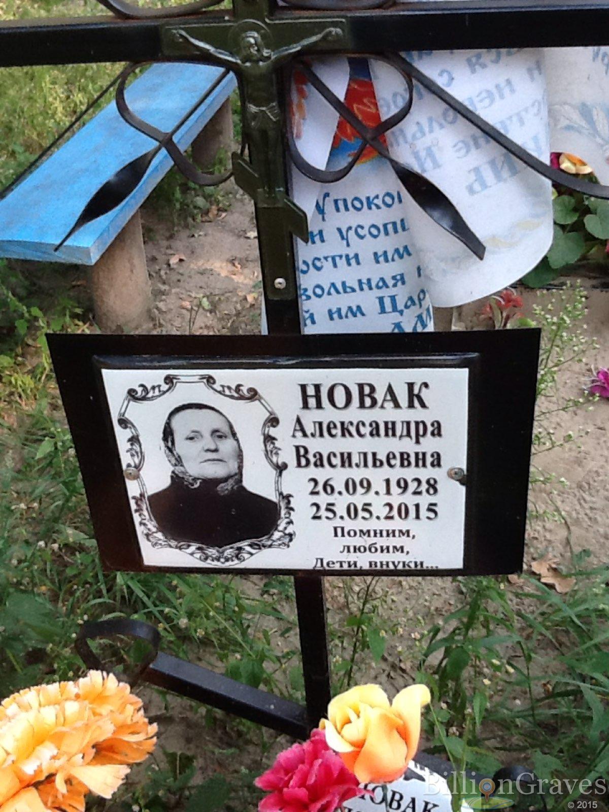 Новак Александра Васильевна